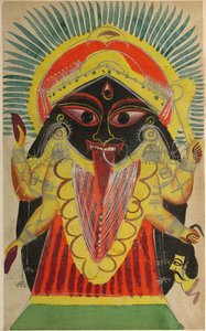 Bogini Kali, 1800 rok. autorstwa Unbekannt