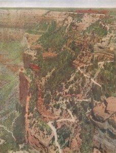 Wielki Kanion, Arizona, 1914. autorstwa Unbekannt
