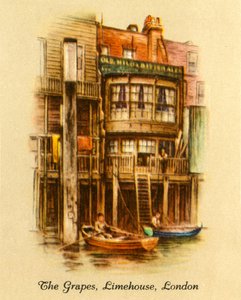 Winogrona, Limehouse, Londyn, 1936. autorstwa Unbekannt