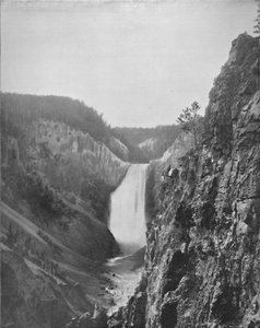 Wielkie Wodospady Yellowstone, XIX wiek autorstwa Unbekannt