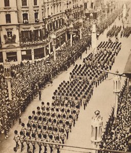Strażnicy na Oxford Street, 12 maja 1937 autorstwa Unbekannt