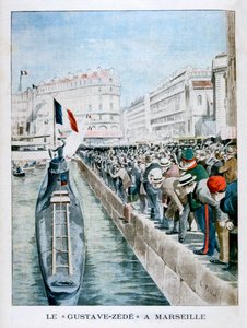 Gustave-Zede przybywa do Marsylii, 1901 autorstwa Unbekannt
