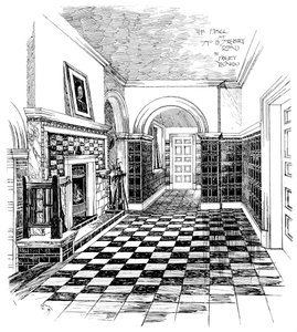 Hall, 15, Melbury Road, 1899 autorstwa Unbekannt