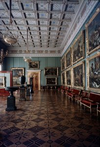 Sala Malarstwa Flamandzkiego w Ermitażu z XX wieku autorstwa Unbekannt