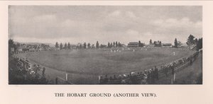 Boisko do krykieta Hobart, Tasmania, Australia, 1912 r autorstwa Unbekannt
