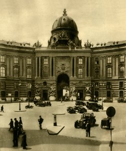 Hofburg, Wiedeń, Austria, ok. 1935. autorstwa Unbekannt