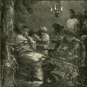 Wywiad między Bocchus i Sulla, 1890. autorstwa Unbekannt