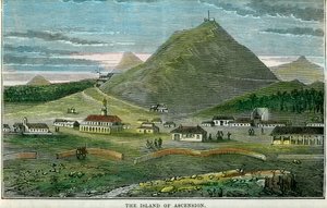 Wyspa Wniebowstąpienia, ok. 1880 autorstwa Unbekannt