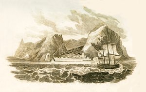 Wyspa św. Heleny, 1816 r. autorstwa Unbekannt