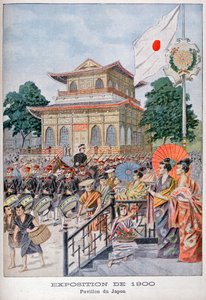 Pawilon japoński na Wystawie Powszechnej 1900, Paryż, 1900 autorstwa Unbekannt