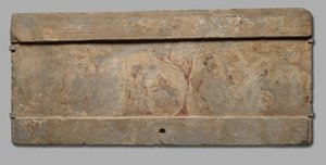 Zabicie Trzech Wojowników z Dwoma Brzoskwiniami, 206 pne - AD 220. autorstwa Unbekannt