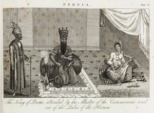 Król Persji, ok. 1810-1829 autorstwa Unbekannt