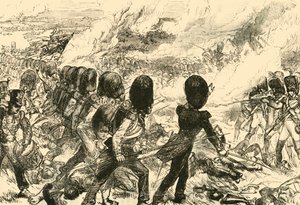 Ostatnia szarża pod Waterloo, 1815, 1890. autorstwa Unbekannt