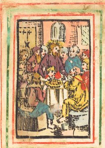 Ostatnia Wieczerza, c. 14801500. autorstwa Unbekannt