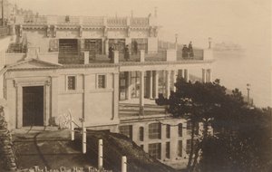 Leas Cliff Hall, Folkestone, koniec XIX-początek XX wieku autorstwa Unbekannt