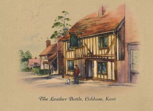 Skórzana butelka, Cobham, Kent, 1939 autorstwa Unbekannt