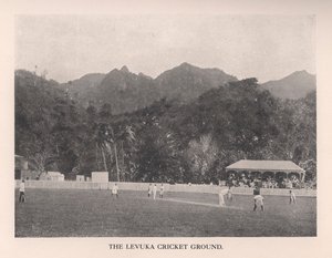 Boisko do krykieta Levuka, Fidżi, 1912 autorstwa Unbekannt
