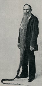 Najdłuższa broda w historii, 1896, 1910 autorstwa Unbekannt