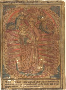 Madonna z Dzieciątkiem w różańcu, ok. 1930 r. 1490. autorstwa Unbekannt