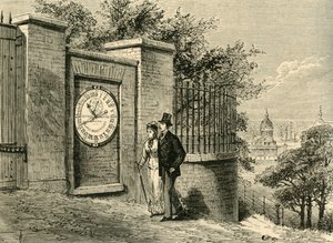 Zegar magnetyczny, Obserwatorium w Greenwich, ok. 1840, ok. 1878. autorstwa Unbekannt