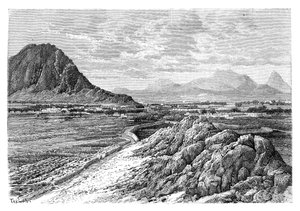 Przełęcz Marsha, na północ od Kandaharu, Afganistan, 1895 r autorstwa Unbekannt