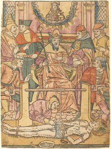 Męczeństwo św. Erazma, 14801490. autorstwa Unbekannt