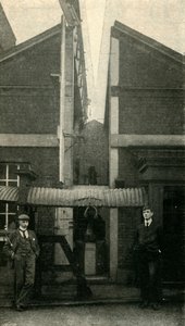 Południk Greenwich, z którego dokonywane są wszystkie pomiary czasu, 1901. autorstwa Unbekannt