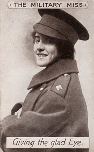Panna wojskowa - szczęśliwe oko, c1914 autorstwa Unbekannt