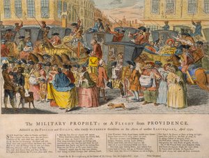 „Prorok wojskowy: czyli ucieczka z Opatrzności”, 1750 autorstwa Unbekannt