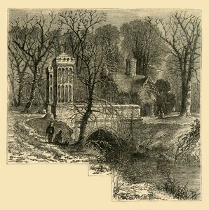 Fosa, pałac Fulham, ok. 1878 r. autorstwa Unbekannt