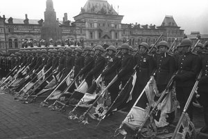 Moskiewska Parada Zwycięstwa, 24 czerwca 1945 r autorstwa Unbekannt