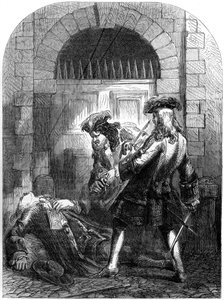 Morderstwo aktora Williama Mountforda, 1692, XIX wiek autorstwa Unbekannt