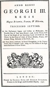Ustawa o buncie, 1797, 1934 autorstwa Unbekannt