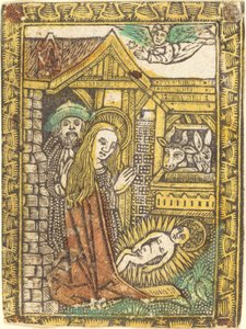 Narodzenia, c. 14701480. autorstwa Unbekannt