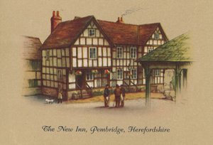 New Inn, Penbridge, Herefordshire, 1939 autorstwa Unbekannt