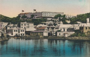 Nowy hotel St. George, St. Georges, Bermudy, początek XX wieku. autorstwa Unbekannt