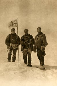 Partia Północna na Południowym Biegunie Magnetycznym, 17 stycznia 1909 autorstwa Unbekannt