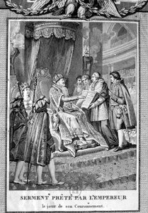Przysięga cesarska, 2 grudnia 1804, XIX w. autorstwa Unbekannt