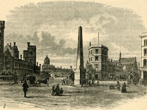 Obelisk w Cyrku św. Jerzego, ok. 1878 r. autorstwa Unbekannt