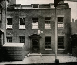 Stary dom na farmie przy Tottenham Court Road, c1913 autorstwa Unbekannt