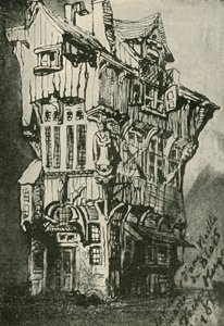 Stary dom w Blois, XIX wiek, 1902 autorstwa Unbekannt