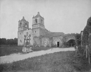 Stara Misja w San Antonio, XIX wiek autorstwa Unbekannt