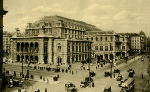 Opera, Wiedeń, Austria, ok. 1935. autorstwa Unbekannt