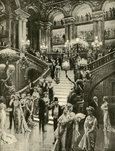 Opera w Paryżu, 1910. autorstwa Unbekannt