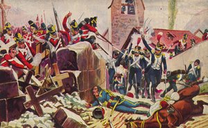 Wół. I Bucks. Lekka piechota. Bitwa na cmentarzu pod Vimiero, 1808, 1939 autorstwa Unbekannt
