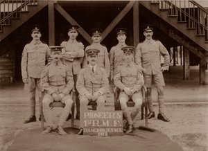 Pionierzy 1. Królewskiego Pułku Fizylierów Munsterskich, Rangun, Birma, 1913. autorstwa Unbekannt