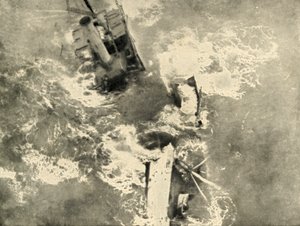 Praca piratów: rozpad parowca, 1919. autorstwa Unbekannt