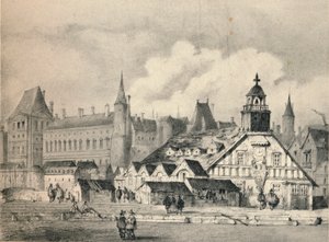 Pompe de la Samaritaine w 1635, 1915 autorstwa Unbekannt
