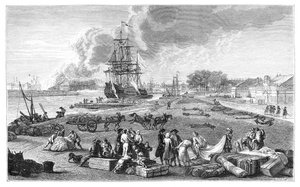 Port Rochefort, 1885 r. autorstwa Unbekannt