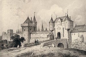 Porte St Honoré w XIII wieku, 1915 autorstwa Unbekannt